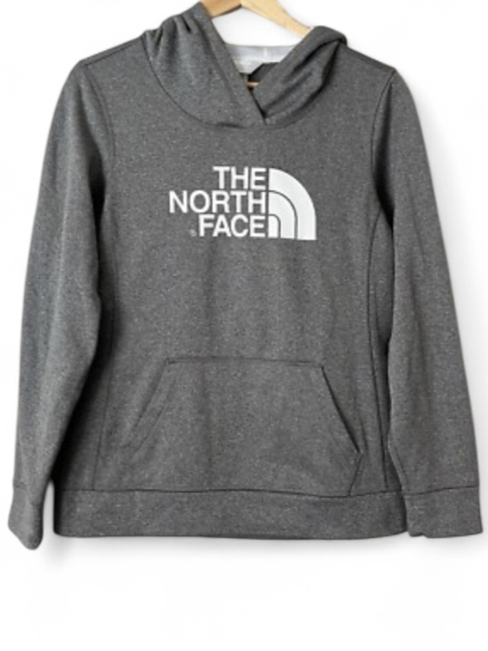 THE NORTH FACE Half Dome Pullover Hoodie Women L Gray